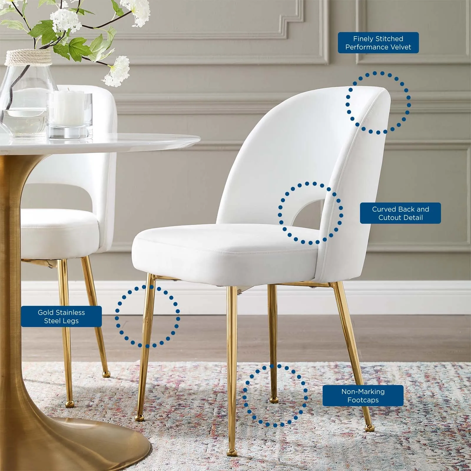 Rouse Dining Room Side Chair by Modway