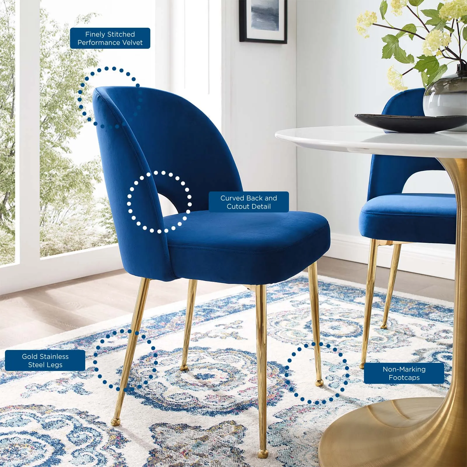Rouse Dining Room Side Chair by Modway