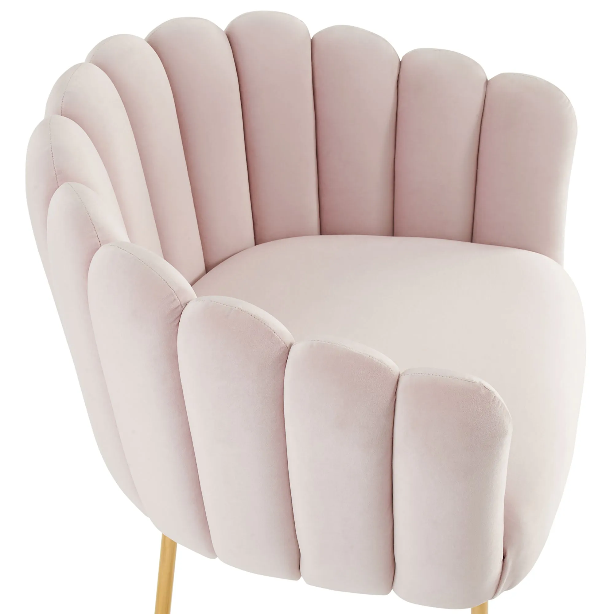 Sanna Channel Tufted Performance Velvet Armchair by Modway
