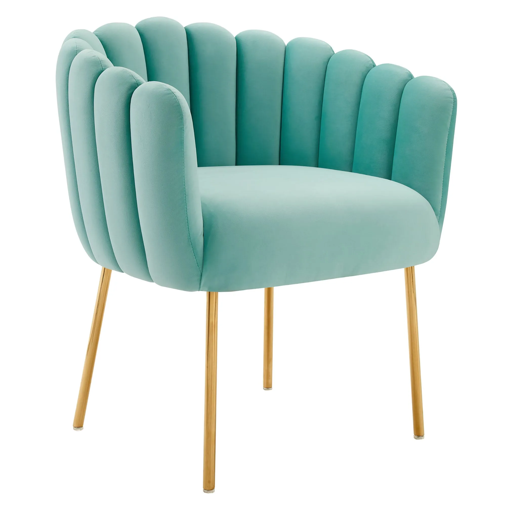 Sanna Channel Tufted Performance Velvet Armchair by Modway
