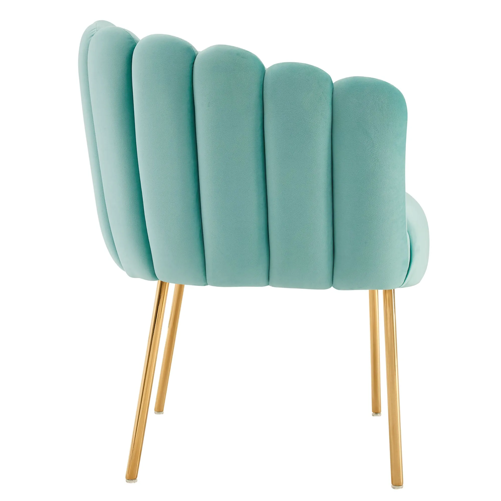 Sanna Channel Tufted Performance Velvet Armchair by Modway