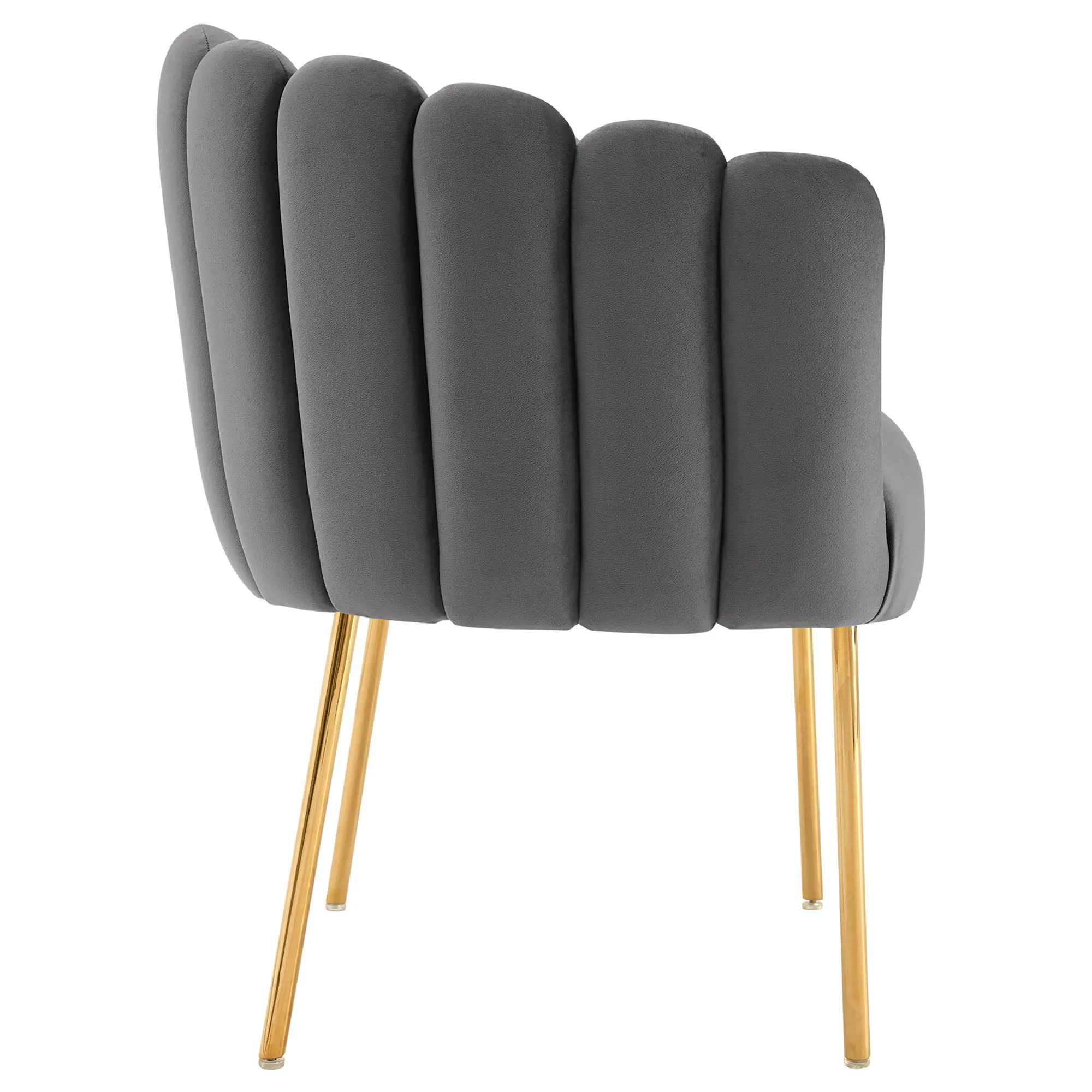 Sanna Channel Tufted Performance Velvet Armchair by Modway