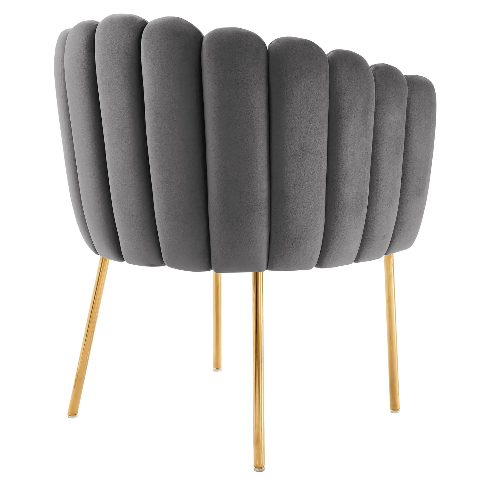 Sanna Channel Tufted Performance Velvet Armchair by Modway