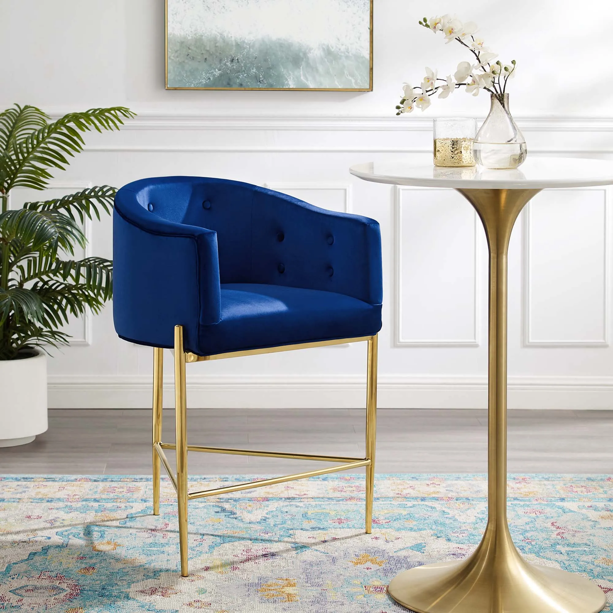 Savour Tufted Counter Stool by Modway