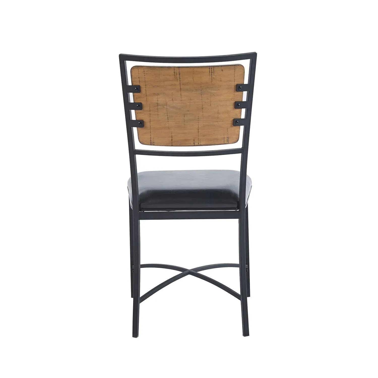 Shala Dining Chair - Natural Wood, Black