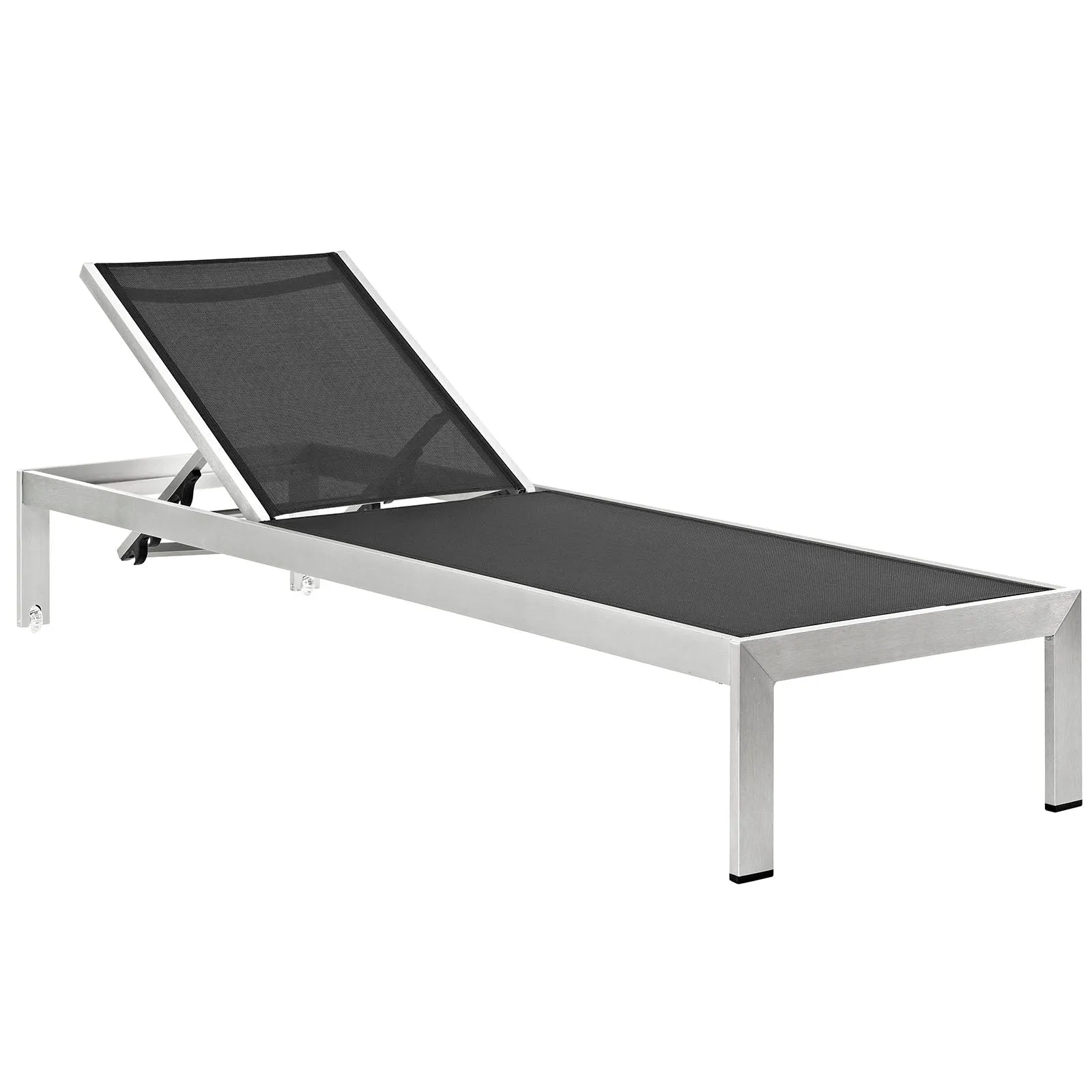 Shore Chaise Outdoor Patio Aluminum Set of 2 by Modway