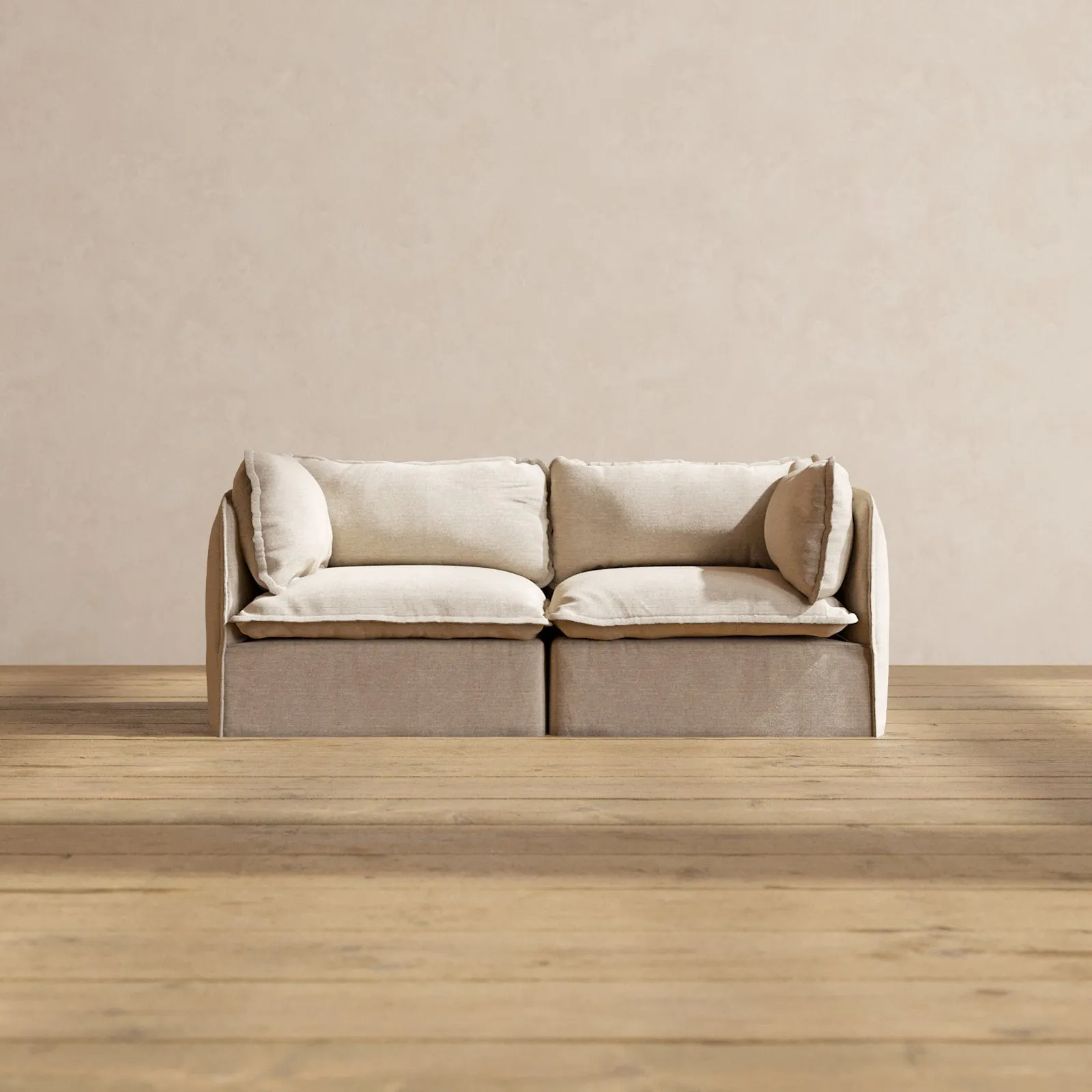Slipcover Only - Modular Performance 2-Seater | Blended Weave in Oat