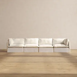 Slipcover Only - Modular Performance 4-Seater | Knit Boucle in Mousse