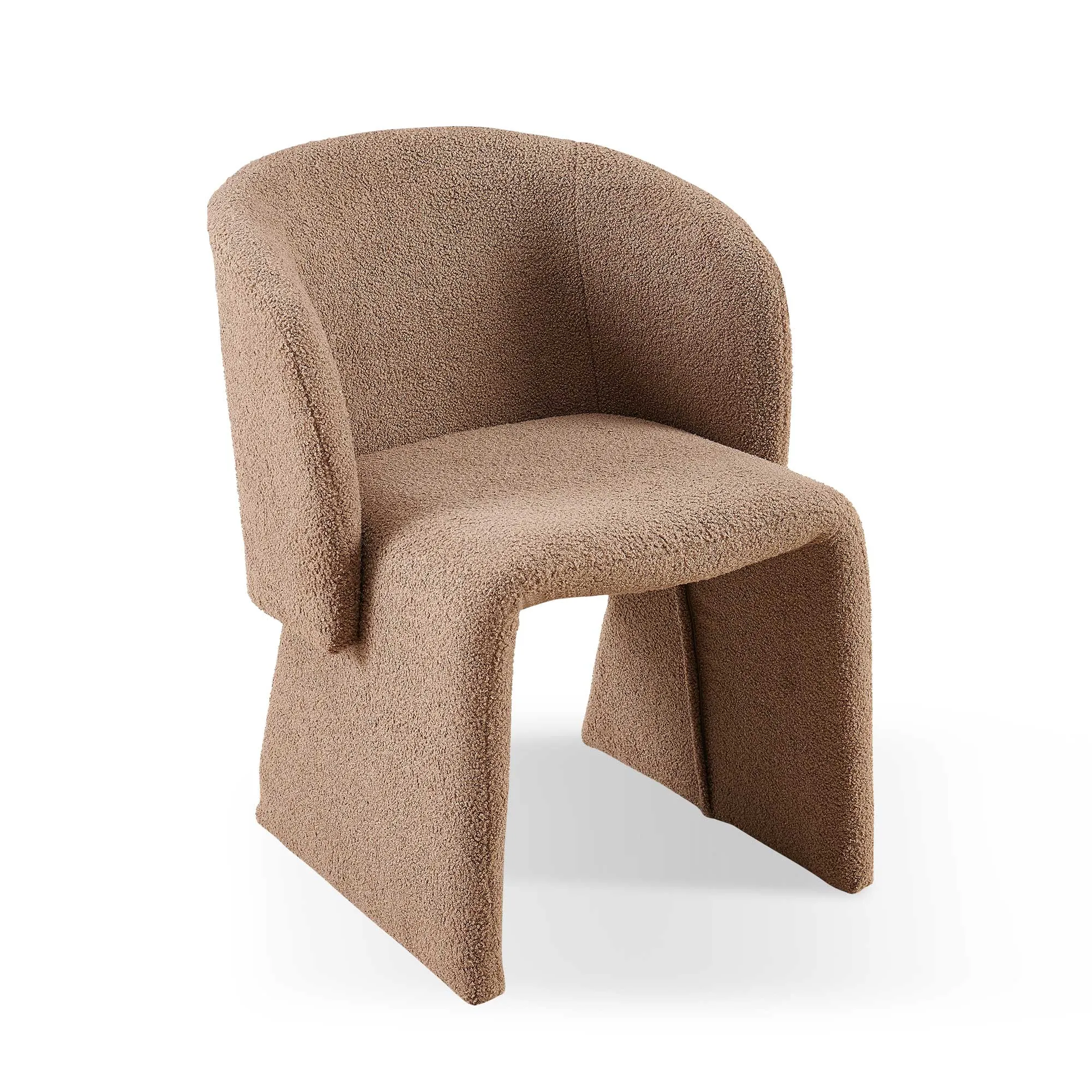 Streamdale Modern Brown Accent Chair for Living Spaces