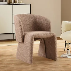 Streamdale Modern Brown Accent Chair for Living Spaces