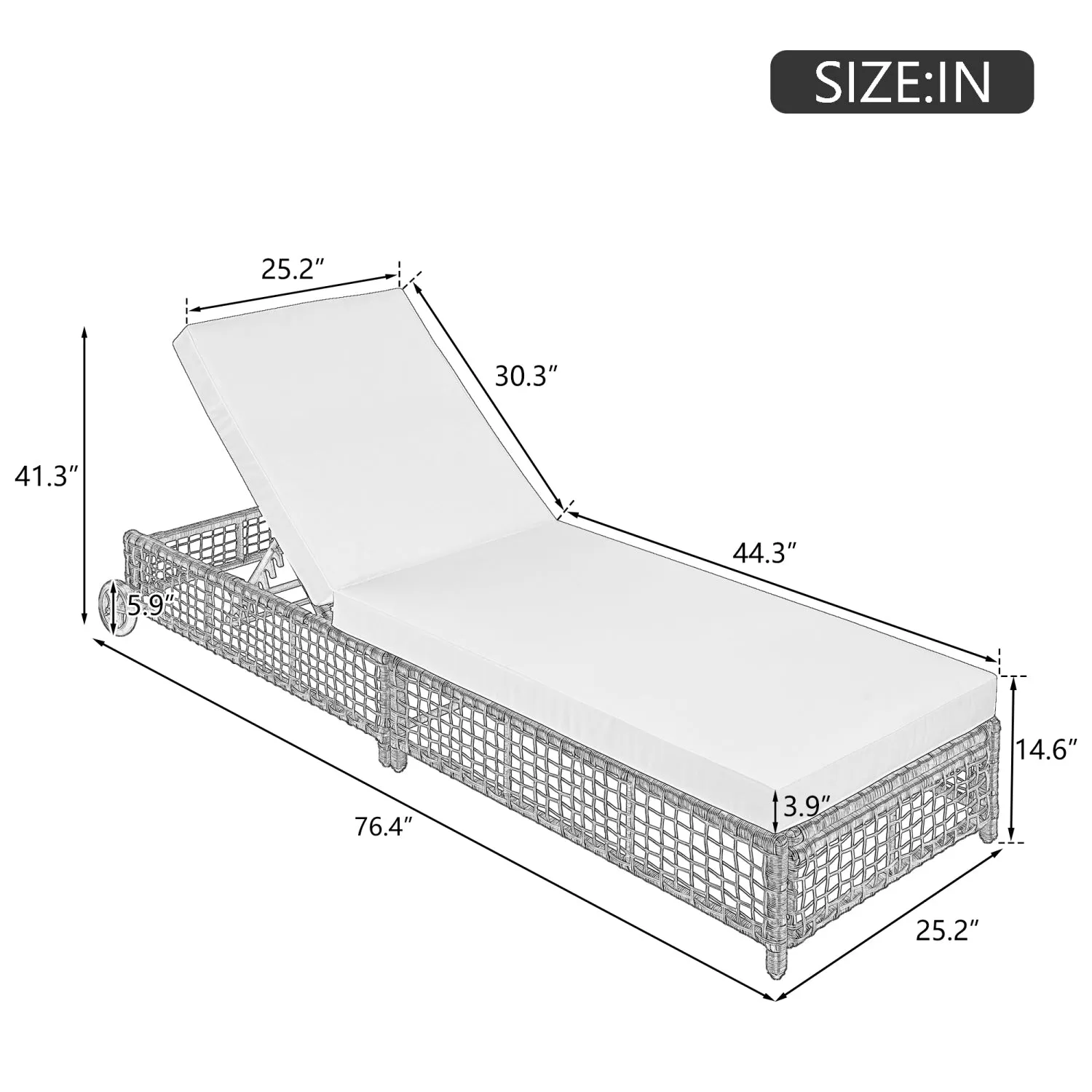 Streamdale Patio Chaise Lounge Set