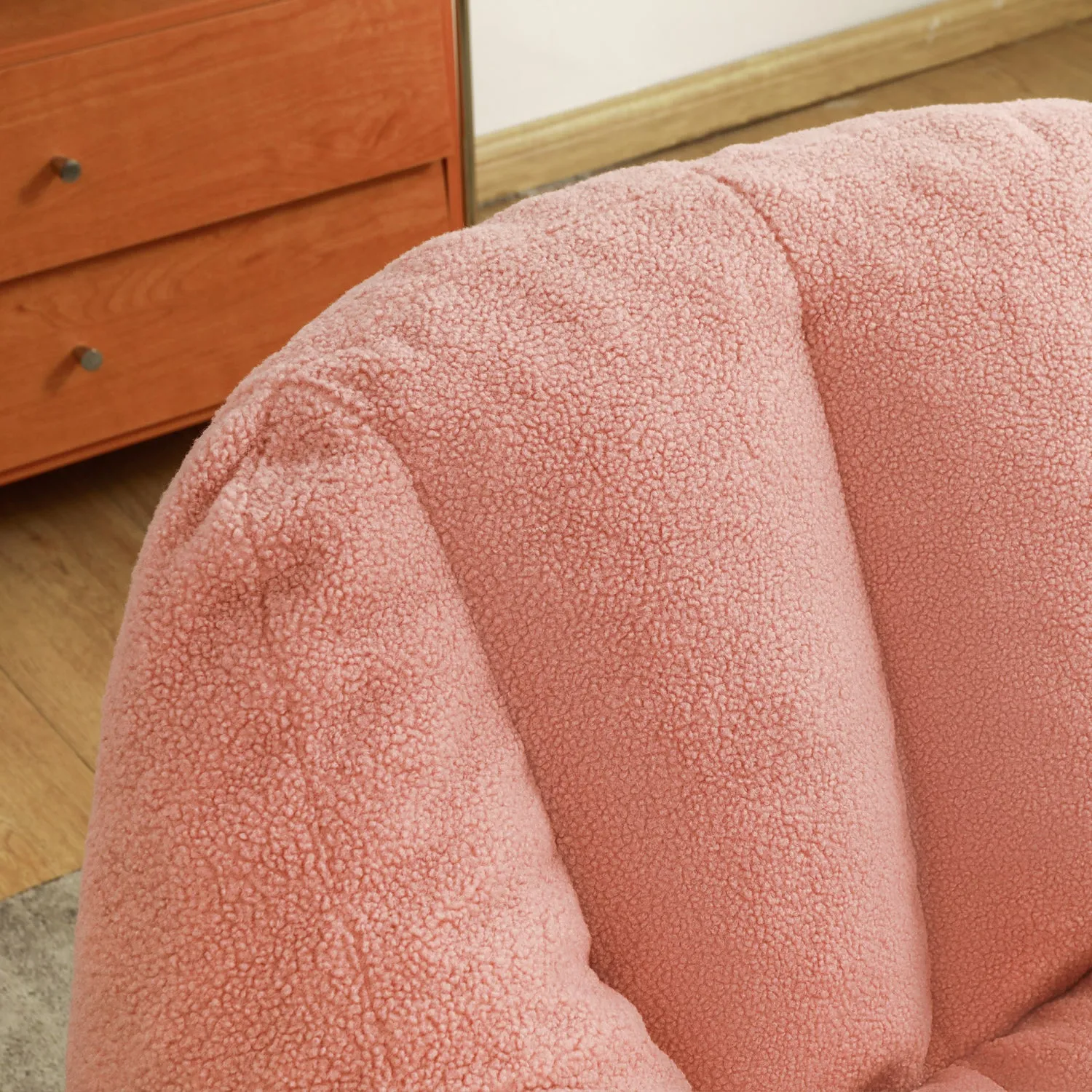 Streamdale Tufted Bean Bag Chair with Memory Foam Filling