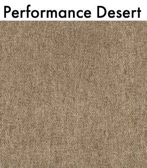 Taylor Plush Armless Seat set of 2 in PERFORMANCE DESERT - CLEARANCE